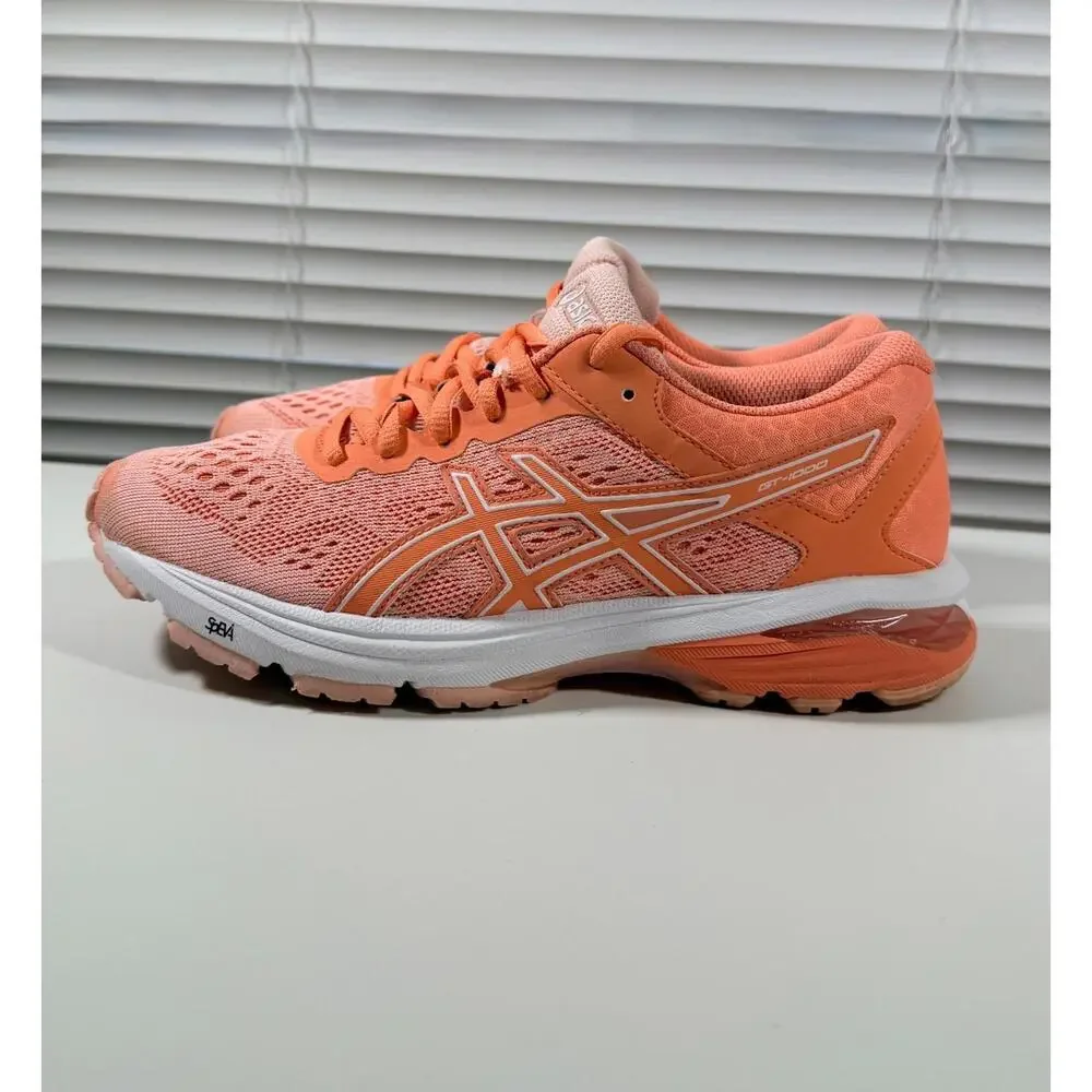 Asics GT-1000 6  Women's Sneakers  T7A9N Orange Size 6.5 - Picture 2 of 9